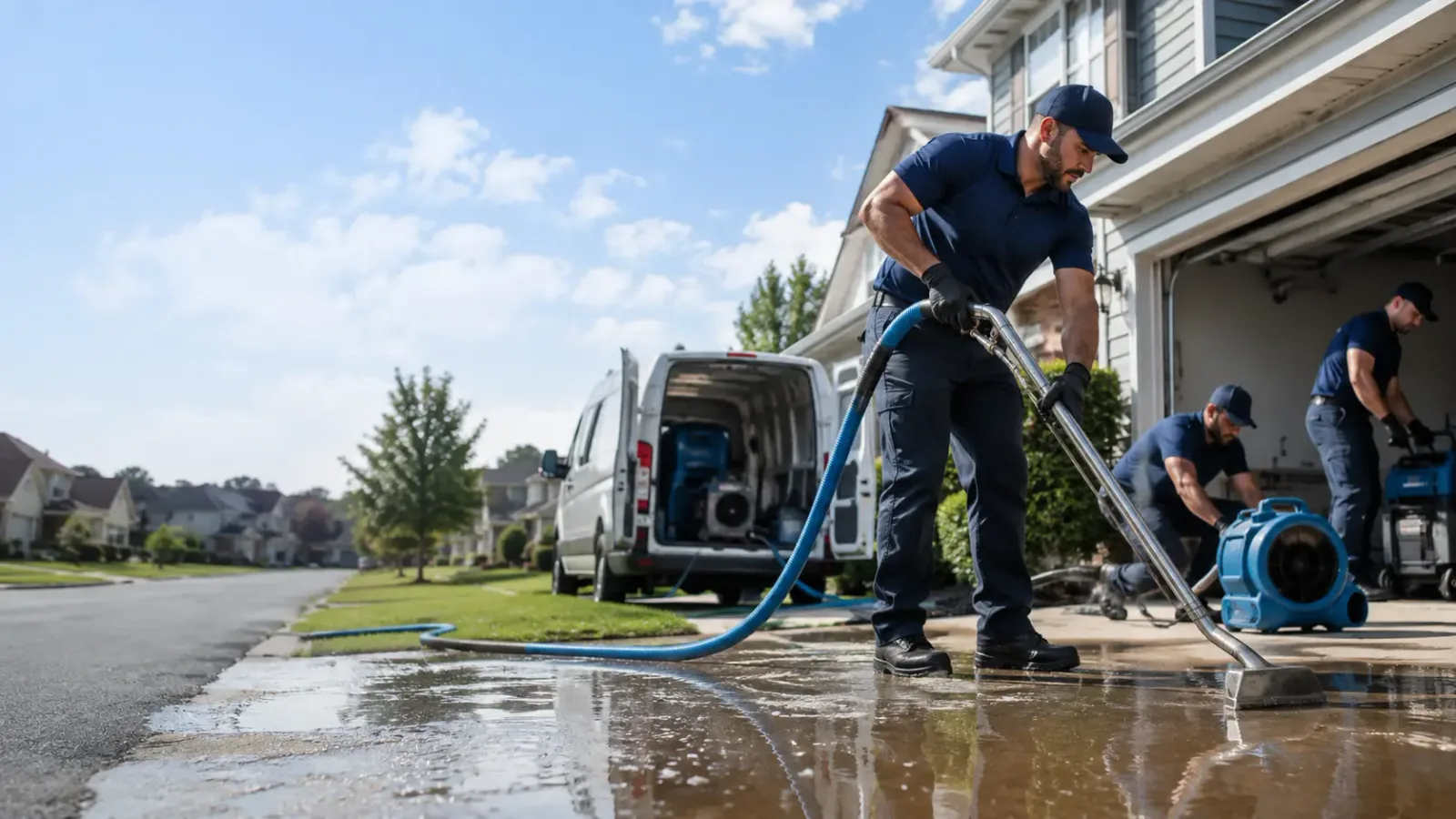 Flood Damage Restoration in Atlanta, IN